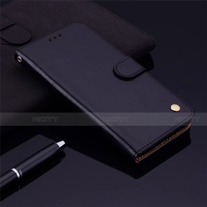 Coque Portefeuille Livre Cuir Etui Clapet L06 pour Samsung Galaxy M31 Noir Plus