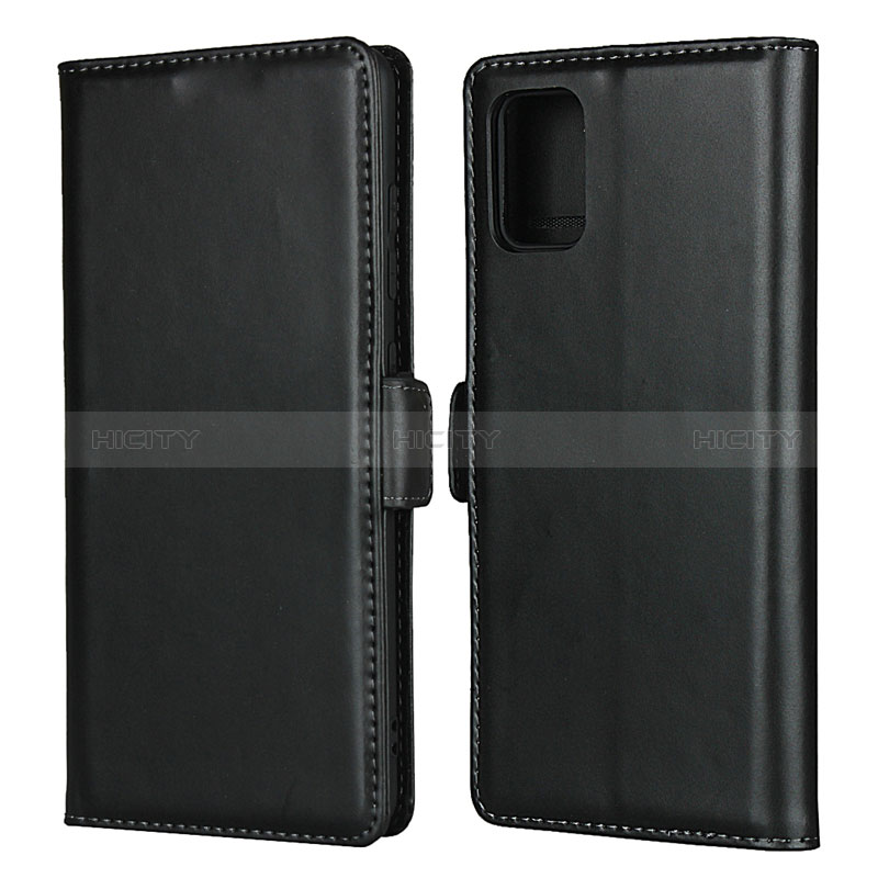 Coque Portefeuille Livre Cuir Etui Clapet L06 pour Samsung Galaxy M40S Noir Plus