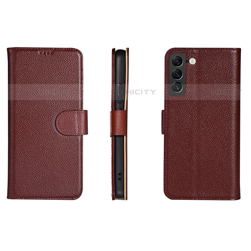 Coque Portefeuille Livre Cuir Etui Clapet L06 pour Samsung Galaxy S21 5G Plus