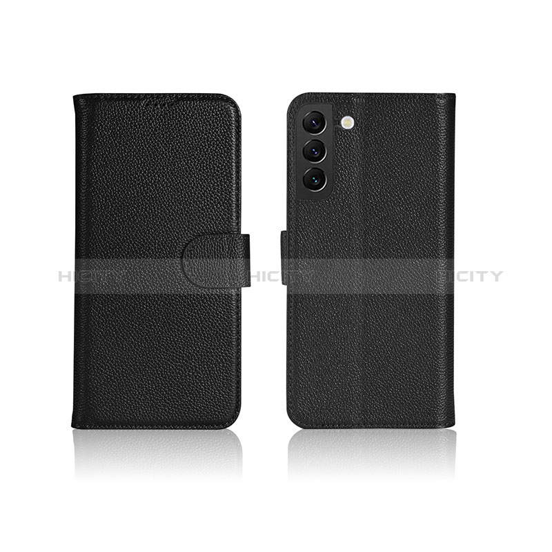 Coque Portefeuille Livre Cuir Etui Clapet L06 pour Samsung Galaxy S24 5G Noir Plus