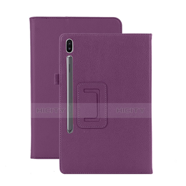 Coque Portefeuille Livre Cuir Etui Clapet L06 pour Samsung Galaxy Tab S6 10.5 SM-T860 Plus