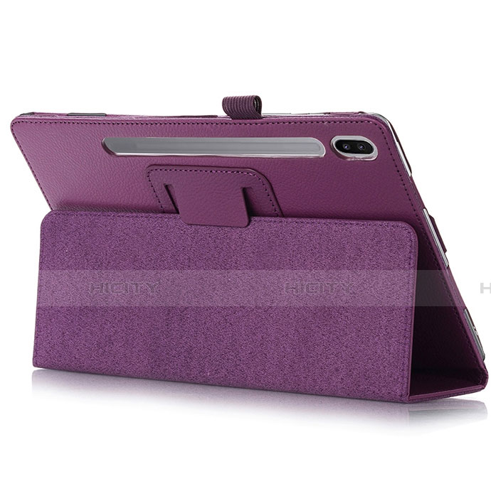 Coque Portefeuille Livre Cuir Etui Clapet L06 pour Samsung Galaxy Tab S6 10.5 SM-T860 Plus