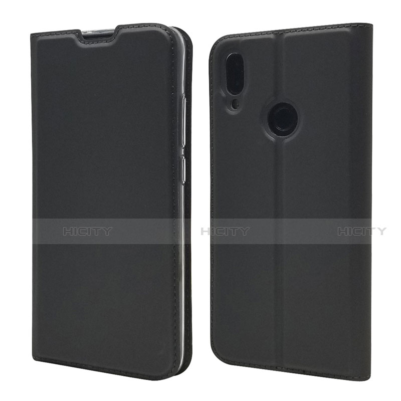 Coque Portefeuille Livre Cuir Etui Clapet L06 pour Xiaomi Redmi Note 7 Noir Plus