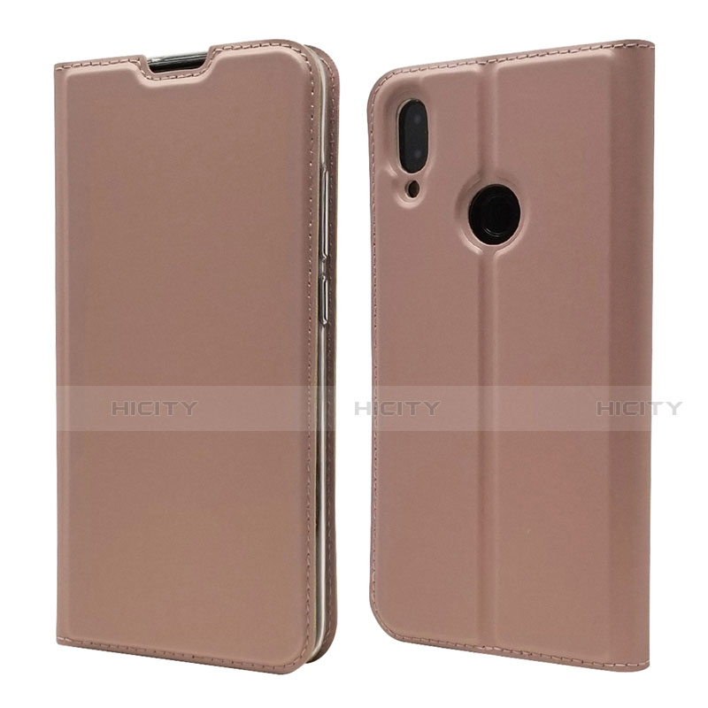 Coque Portefeuille Livre Cuir Etui Clapet L06 pour Xiaomi Redmi Note 7 Pro Or Rose Plus