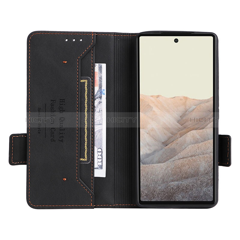 Coque Portefeuille Livre Cuir Etui Clapet L06Z pour Google Pixel 6 5G Plus