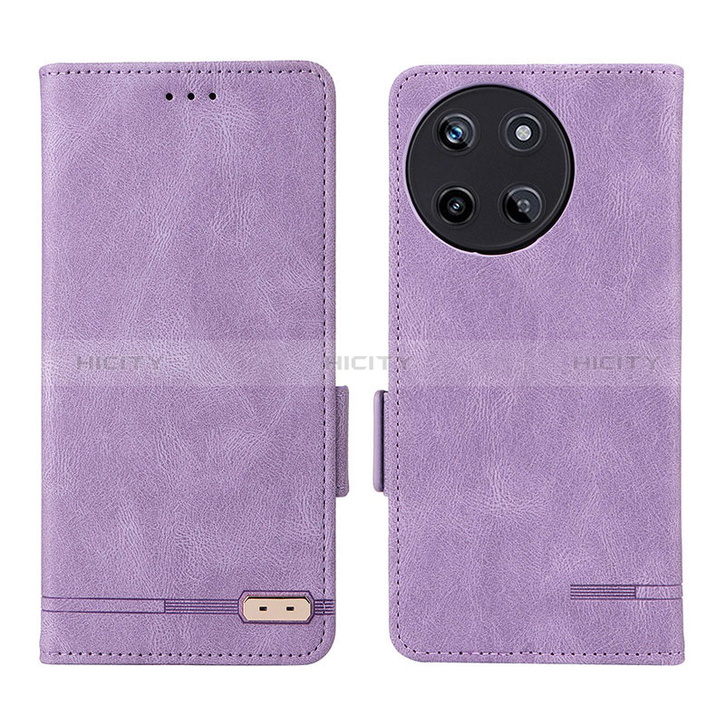 Coque Portefeuille Livre Cuir Etui Clapet L06Z pour Realme 11 4G Violet Plus