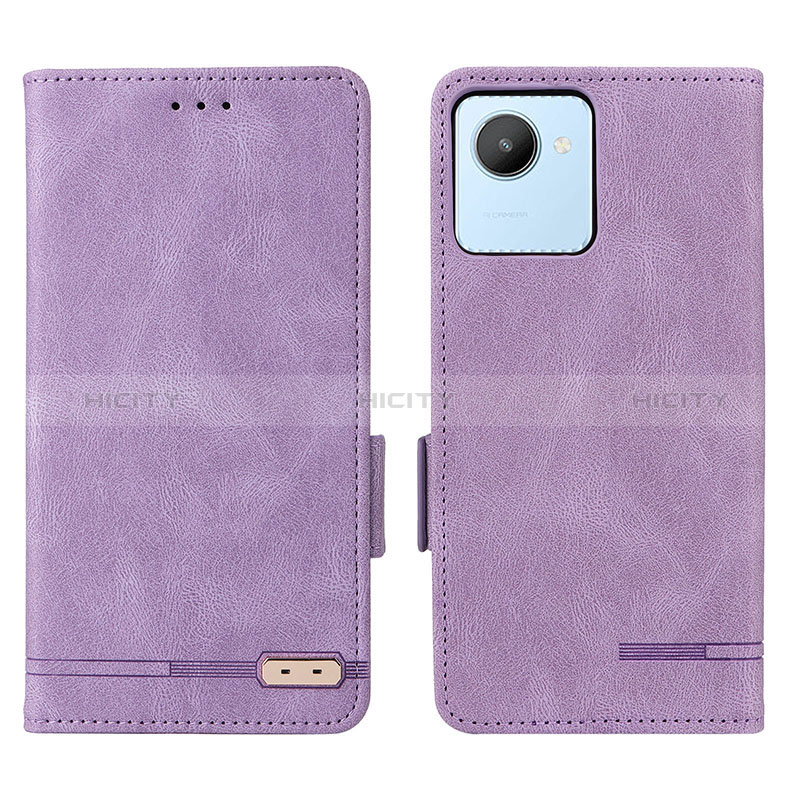 Coque Portefeuille Livre Cuir Etui Clapet L06Z pour Realme C30s Plus