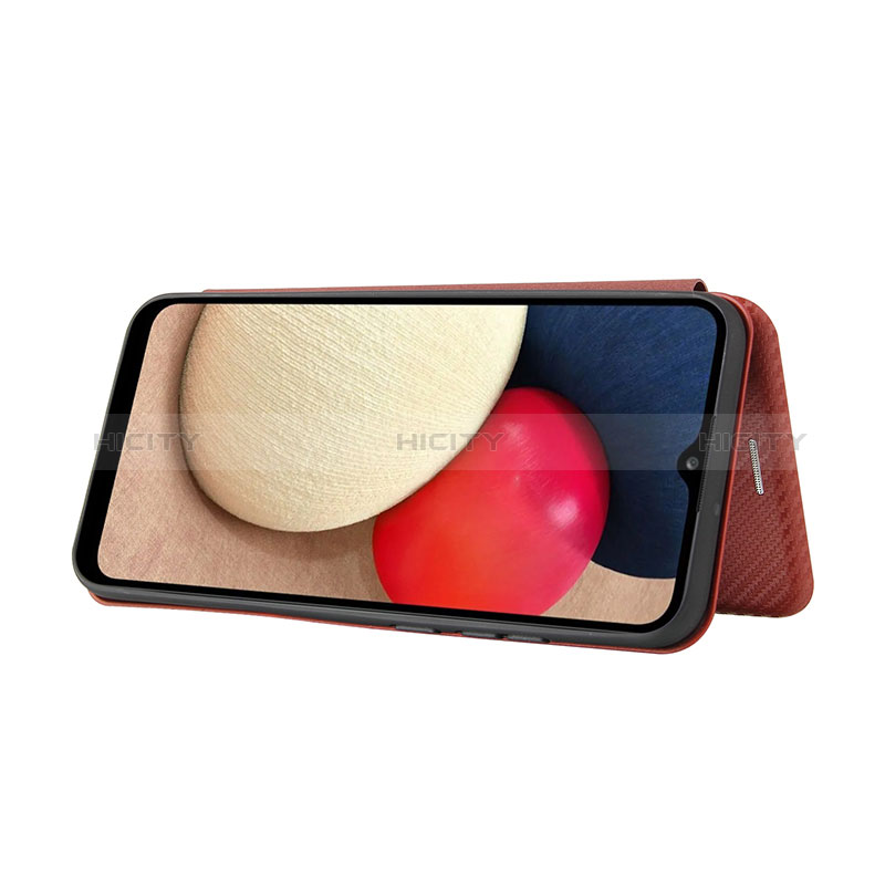 Coque Portefeuille Livre Cuir Etui Clapet L06Z pour Samsung Galaxy A02s Plus