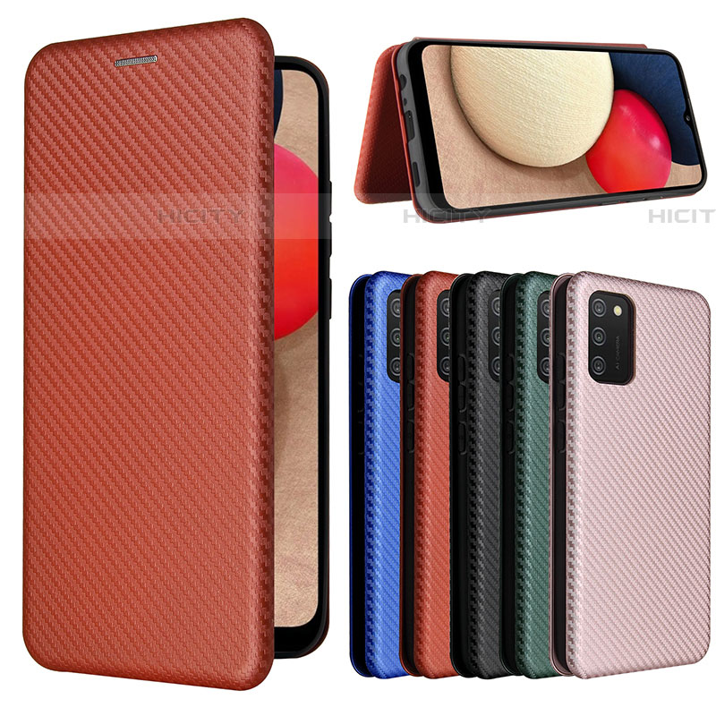 Coque Portefeuille Livre Cuir Etui Clapet L06Z pour Samsung Galaxy A03s Plus