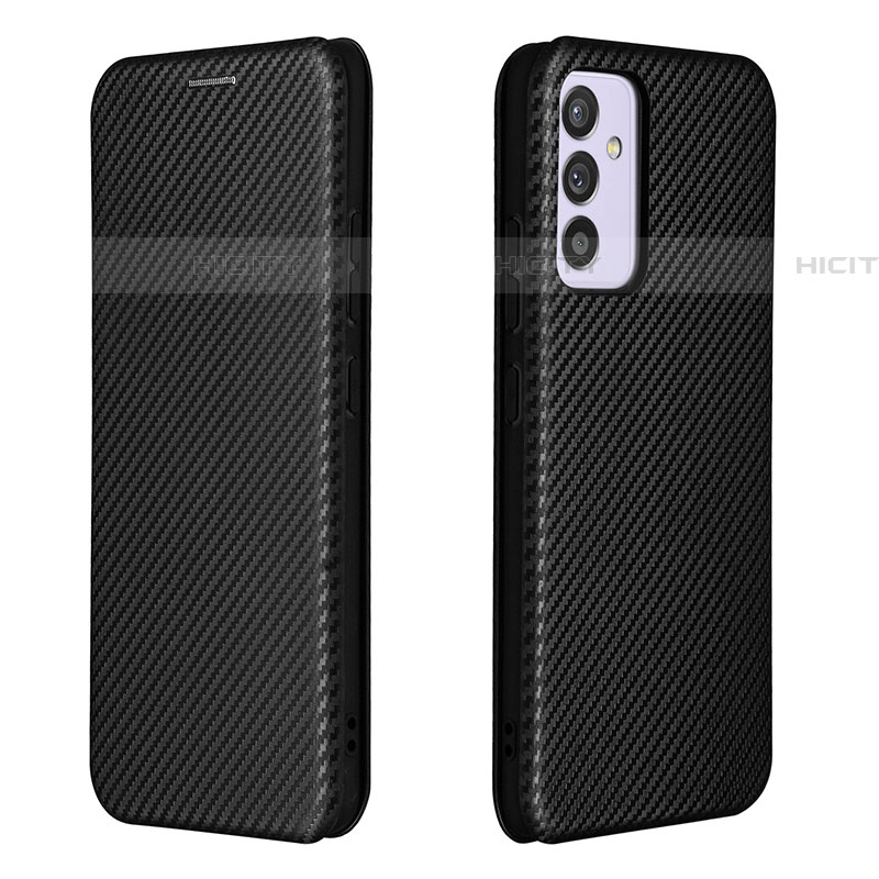 Coque Portefeuille Livre Cuir Etui Clapet L06Z pour Samsung Galaxy A05s Noir Plus