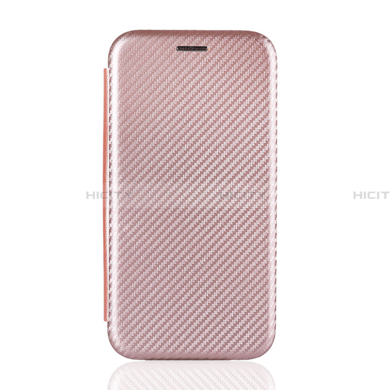 Coque Portefeuille Livre Cuir Etui Clapet L06Z pour Samsung Galaxy A20 SC-02M SCV46 Or Rose Plus