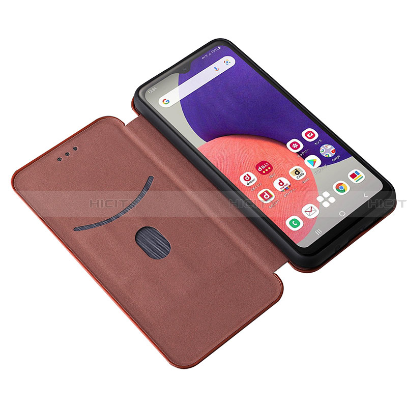 Coque Portefeuille Livre Cuir Etui Clapet L06Z pour Samsung Galaxy A22 5G SC-56B Plus