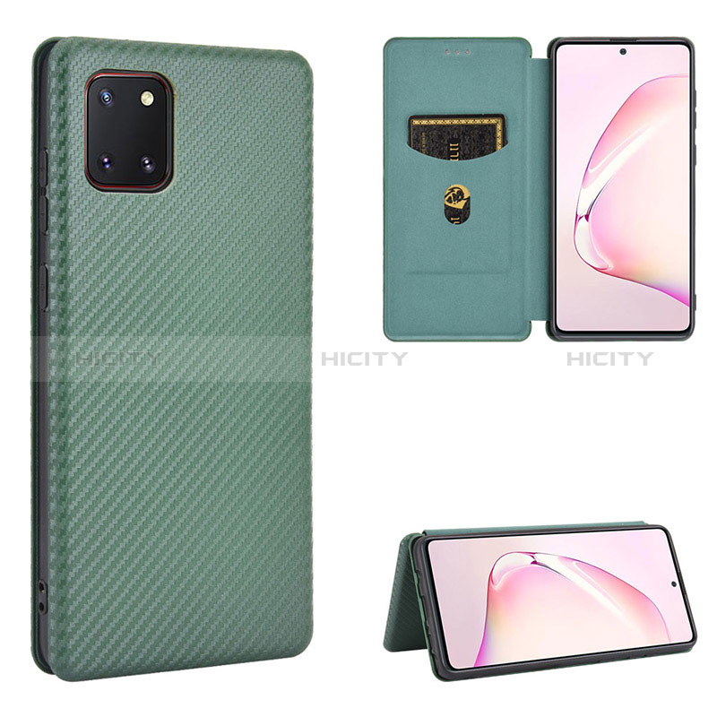 Coque Portefeuille Livre Cuir Etui Clapet L06Z pour Samsung Galaxy A81 Plus