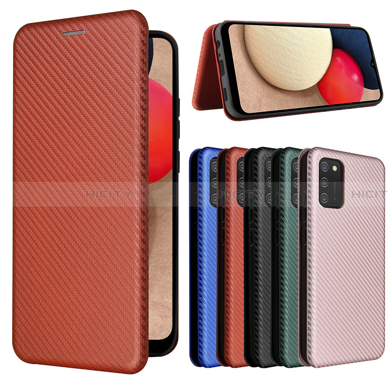 Coque Portefeuille Livre Cuir Etui Clapet L06Z pour Samsung Galaxy F02S SM-E025F Plus