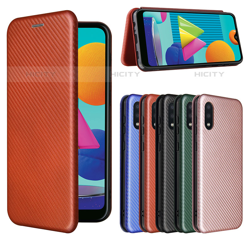 Coque Portefeuille Livre Cuir Etui Clapet L06Z pour Samsung Galaxy M02 Plus