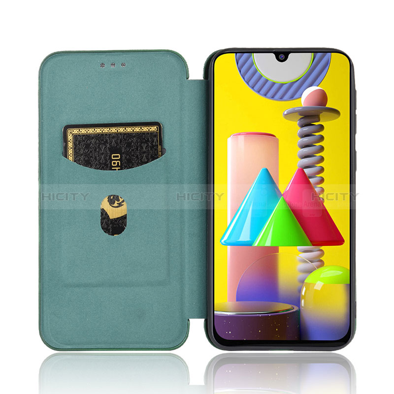 Coque Portefeuille Livre Cuir Etui Clapet L06Z pour Samsung Galaxy M21s Plus