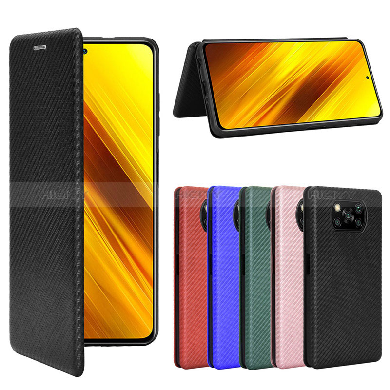 Coque Portefeuille Livre Cuir Etui Clapet L06Z pour Xiaomi Poco X3 NFC Plus