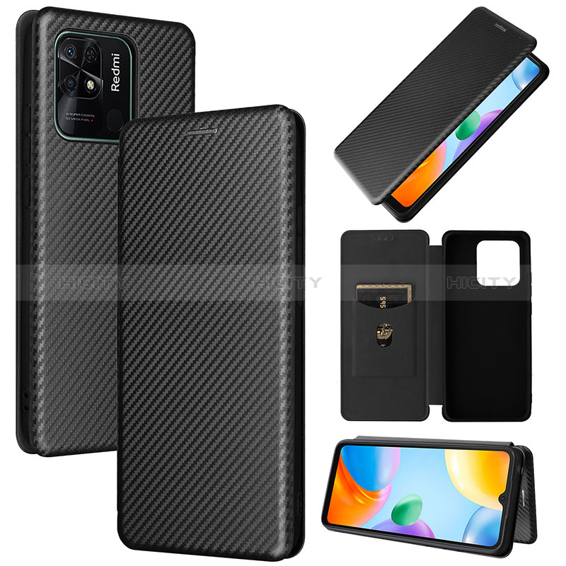 Coque Portefeuille Livre Cuir Etui Clapet L06Z pour Xiaomi Redmi 10 India Plus