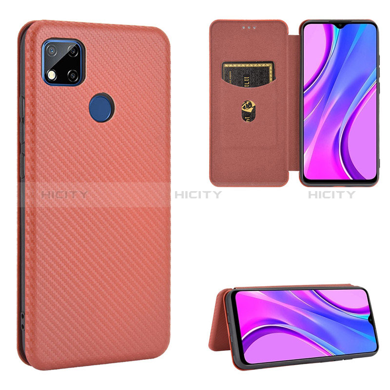 Coque Portefeuille Livre Cuir Etui Clapet L06Z pour Xiaomi Redmi 9C NFC Plus