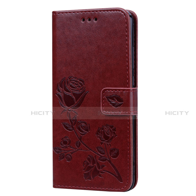 Coque Portefeuille Livre Cuir Etui Clapet L07 pour Huawei Honor View 10 Lite Marron Plus