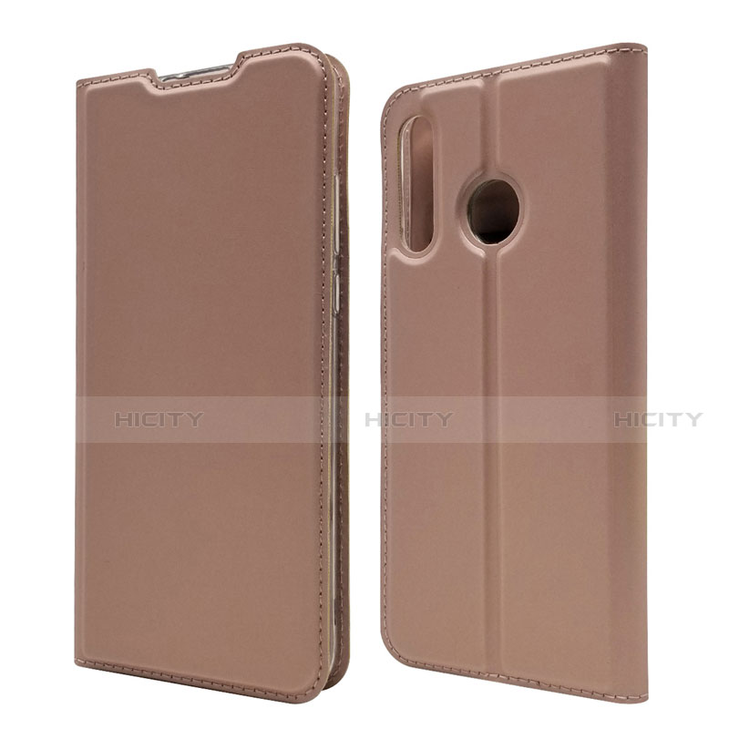 Coque Portefeuille Livre Cuir Etui Clapet L07 pour Huawei Nova 4e Or Rose Plus