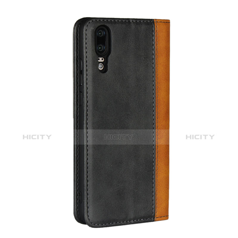 Coque Portefeuille Livre Cuir Etui Clapet L07 pour Huawei P20 Plus