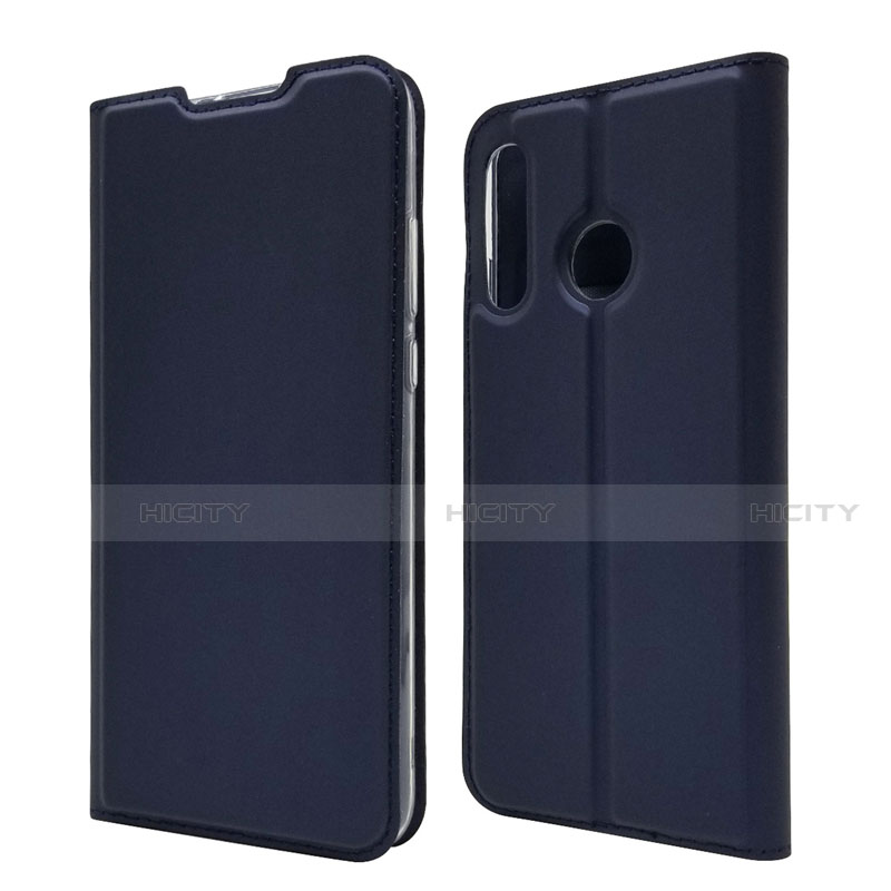 Coque Portefeuille Livre Cuir Etui Clapet L07 pour Huawei P30 Lite Bleu Plus