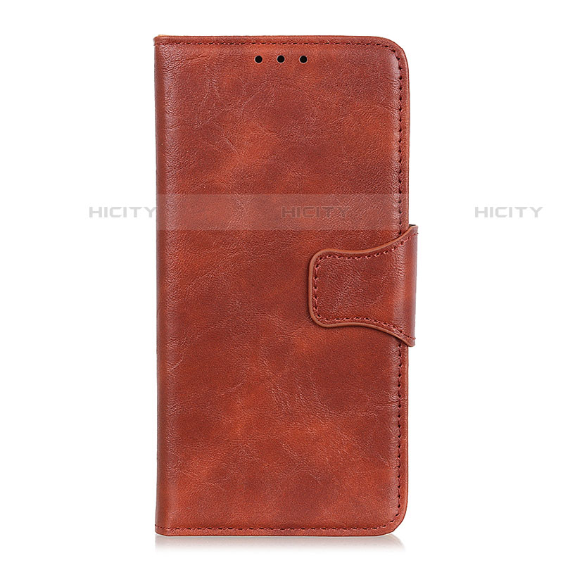 Coque Portefeuille Livre Cuir Etui Clapet L07 pour Huawei Y7p Marron Plus