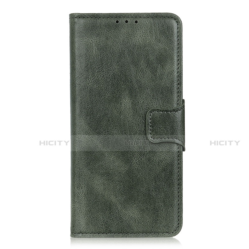 Coque Portefeuille Livre Cuir Etui Clapet L07 pour LG K22 Vert Plus