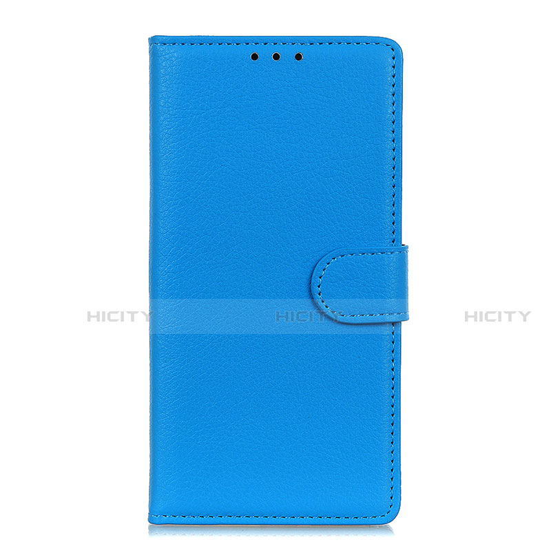 Coque Portefeuille Livre Cuir Etui Clapet L07 pour Nokia 8.3 5G Bleu Ciel Plus