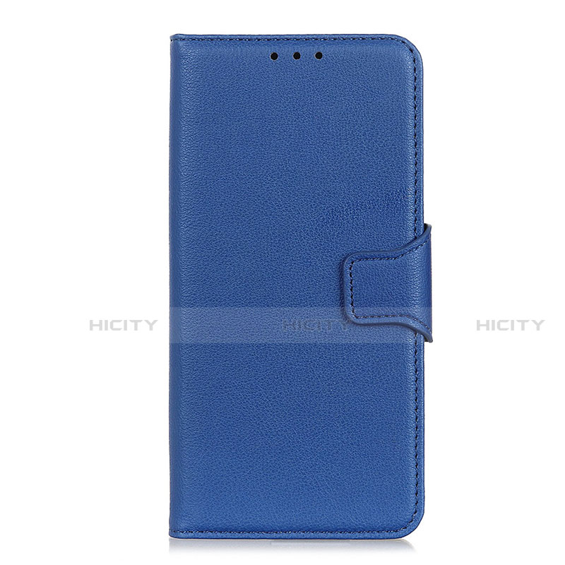 Coque Portefeuille Livre Cuir Etui Clapet L07 pour Oppo A31 Bleu Plus