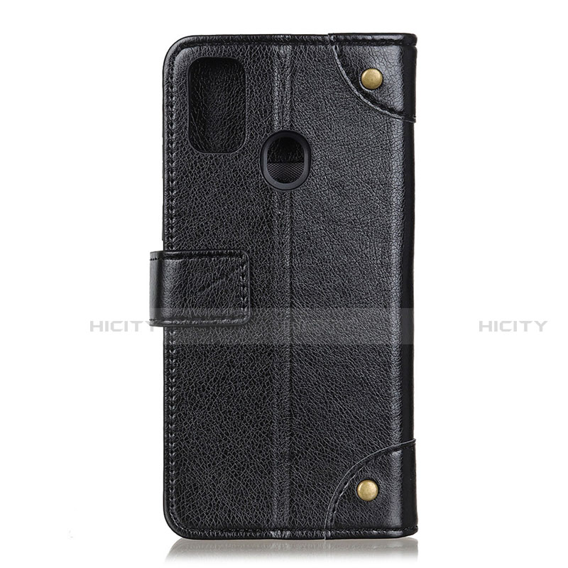 Coque Portefeuille Livre Cuir Etui Clapet L07 pour Oppo A32 Plus