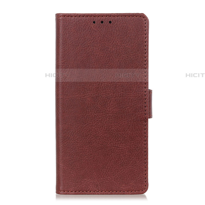 Coque Portefeuille Livre Cuir Etui Clapet L07 pour Oppo A91 Marron Plus