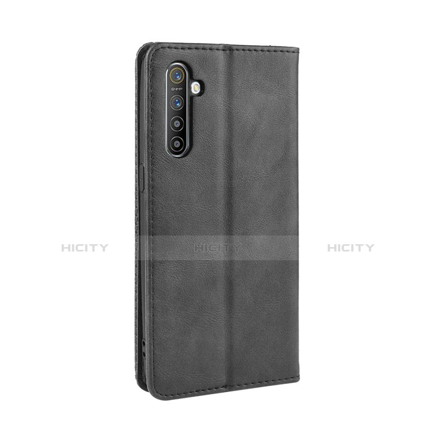 Coque Portefeuille Livre Cuir Etui Clapet L07 pour Oppo K5 Noir Plus