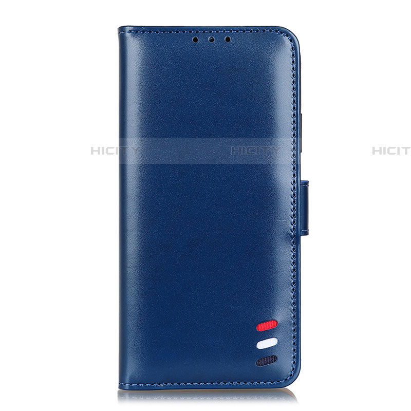 Coque Portefeuille Livre Cuir Etui Clapet L07 pour Xiaomi Mi 10 Lite Bleu Plus