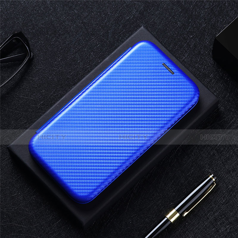 Coque Portefeuille Livre Cuir Etui Clapet L07 pour Xiaomi Mi 12 5G Bleu Plus