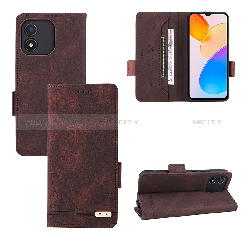 Coque Portefeuille Livre Cuir Etui Clapet L07Z pour Huawei Honor X5 Plus