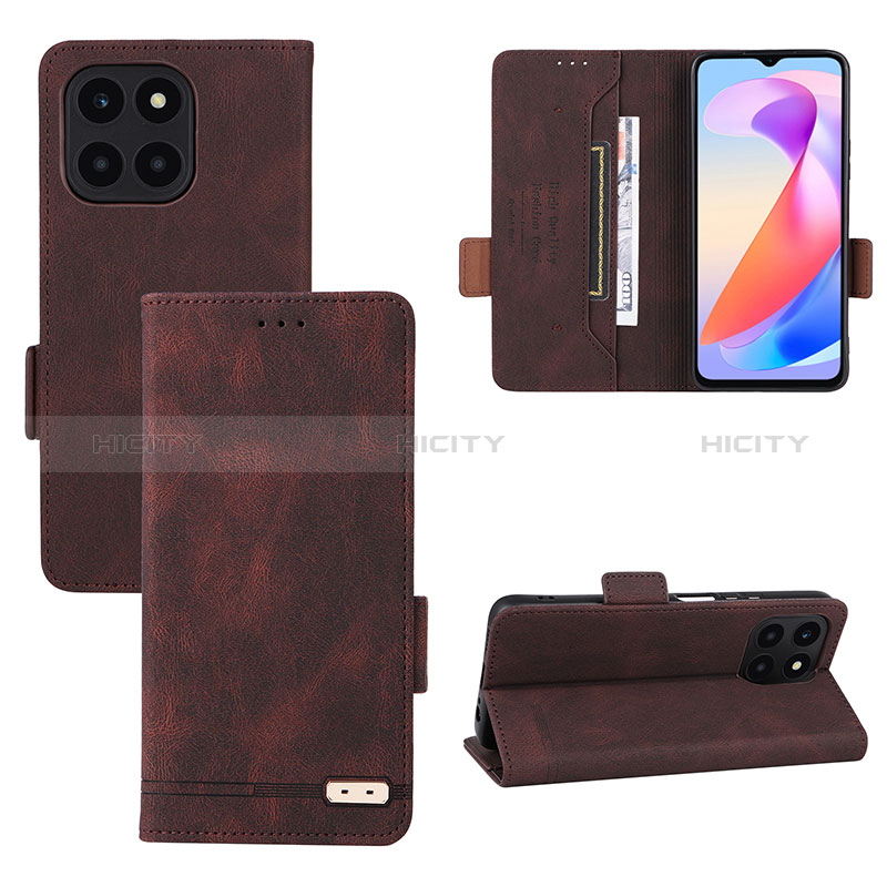 Coque Portefeuille Livre Cuir Etui Clapet L07Z pour Huawei Honor X6a Plus