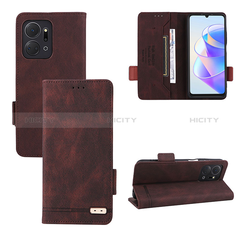 Coque Portefeuille Livre Cuir Etui Clapet L07Z pour Huawei Honor X7a Plus