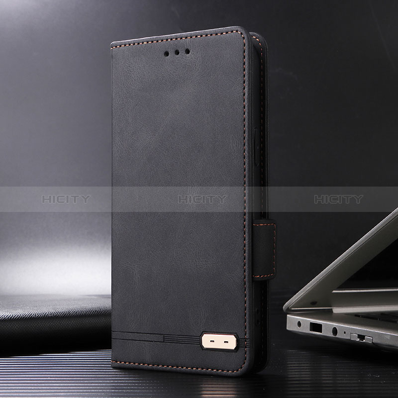 Coque Portefeuille Livre Cuir Etui Clapet L07Z pour Huawei Honor X8b Noir Plus