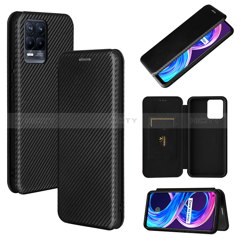 Coque Portefeuille Livre Cuir Etui Clapet L07Z pour Realme 8 4G Plus