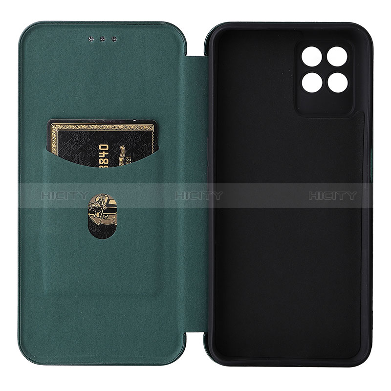 Coque Portefeuille Livre Cuir Etui Clapet L07Z pour Realme 8i Plus