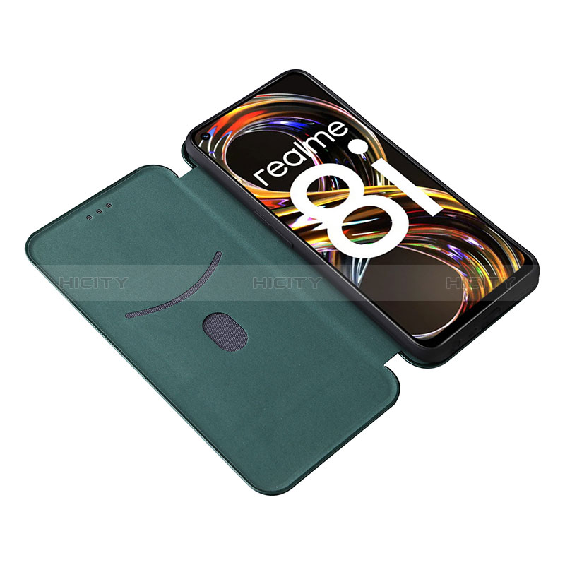 Coque Portefeuille Livre Cuir Etui Clapet L07Z pour Realme 8i Plus