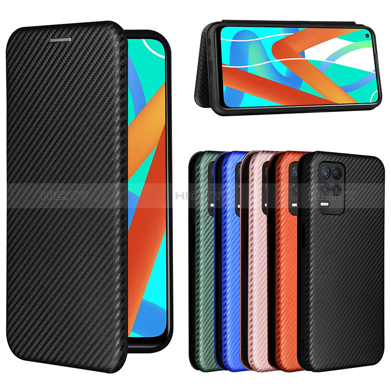 Coque Portefeuille Livre Cuir Etui Clapet L07Z pour Realme 8s 5G Plus