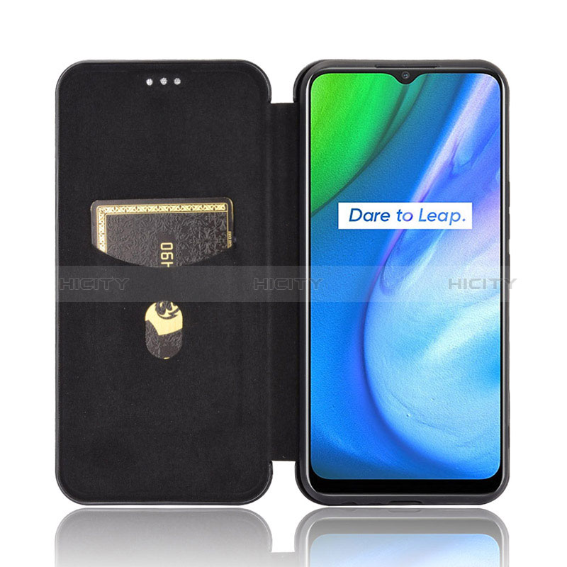 Coque Portefeuille Livre Cuir Etui Clapet L07Z pour Realme Q2i 5G Plus