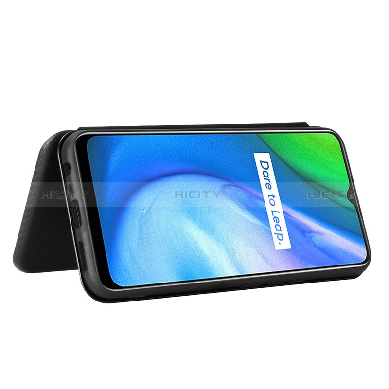 Coque Portefeuille Livre Cuir Etui Clapet L07Z pour Realme Q2i 5G Plus