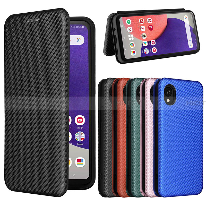 Coque Portefeuille Livre Cuir Etui Clapet L07Z pour Samsung Galaxy A22 5G SC-56B Plus