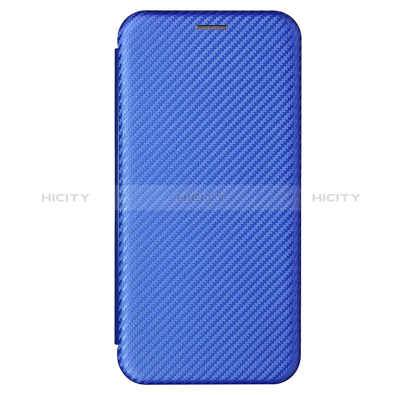 Coque Portefeuille Livre Cuir Etui Clapet L07Z pour Samsung Galaxy A52s 5G Bleu Plus