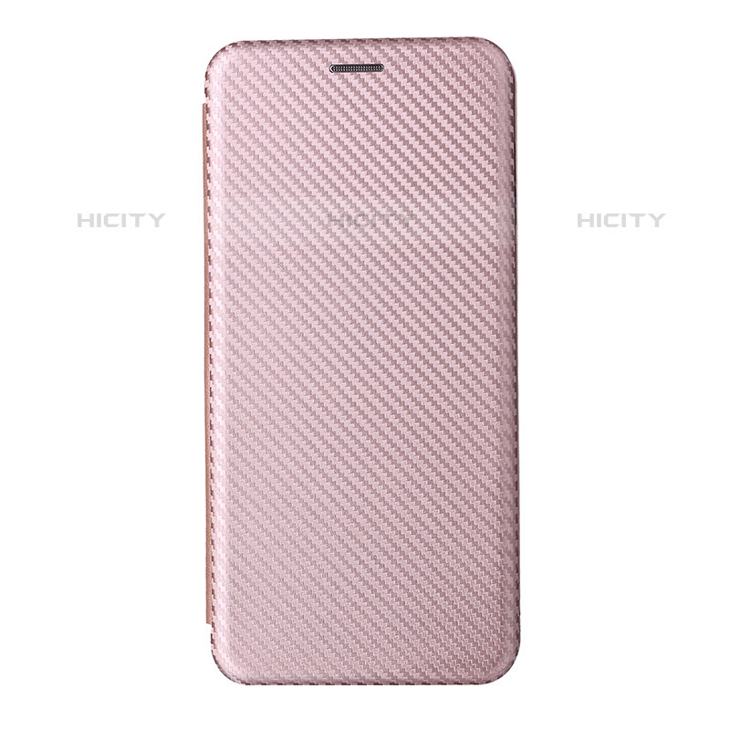 Coque Portefeuille Livre Cuir Etui Clapet L07Z pour Samsung Galaxy M23 5G Or Rose Plus