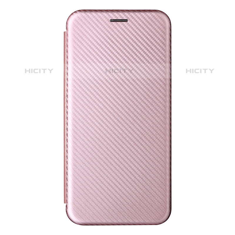 Coque Portefeuille Livre Cuir Etui Clapet L07Z pour Samsung Galaxy M52 5G Or Rose Plus